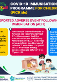 PICKids - Reported Adverse Event Following Immunisation (AEFI)